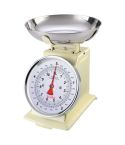 Traditional Mechanical Kitchen Scales - Cream
