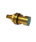 Brass Finish Cold Tap Threaded Spindle - 1/2"