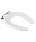 Crescent Stainless Steel Hinges Heavy Duty Toilet Seat
