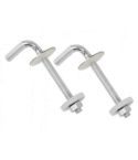 Set of Toilet Seat Fitting Screws (Angled)