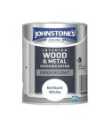 Johnstones Interior Wood & Metal Undercoat - Brilliant White 750ml