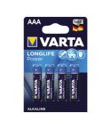 Varta AAA Longlife Alkaline Batteries - Pack Of 4