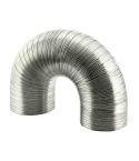 Rigid Aluminum Ventilation hose - 100 mm x 1.5m