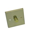Victorian Styled Brass Dimmer Switch 400w
