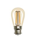 Tezla 1W Vintage Warm White LED Filament BC Lightbulb