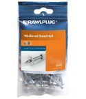 Rawlplug Washered Steel Nails - 3.7 x 25mm (Pack of 20)