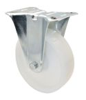 Castor Fixed White 125mm - 100kg