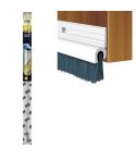 Exitex Brush Strip Draught Excluder - White 2134mm