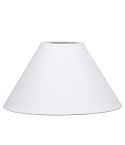 White Coolie Lampshade - 14"