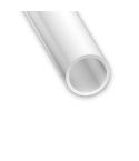 White PVC Round Tube - 10mm x 1.2mm x 1m