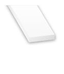 White PVC Flat Strip - 30mm x 5mm x 1m