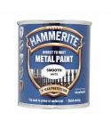 Hammerite Direct To Rust Metal Paint - Smooth White 750ml