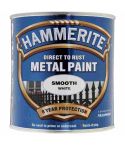 Hammerite Direct To Rust Metal Paint - Smooth White 2.5L