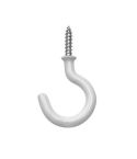 White Cup Hook 32mm 
