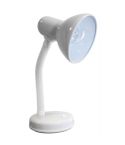Flexi-Necked 14" Adjustable Desk Lamp - White