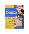 Dosco 5pc Assorted Sandpaper For Wood