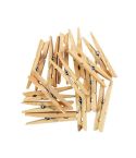 SupaHome Deluxe Wooden Clothes Peg - Pack of 36