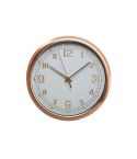 Hometime Copper Frame Wall Clock - 29cm