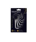 Blackspur 8 Piece Metric Hex Key Wrench Set