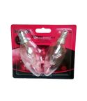 SupaLite 28W Candle G9 Xenon SES / E14 Lightbulbs - Pack of 2