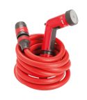 Yoyo Expandable Hose with Fittings, Spray Gun & Wall Hanger - 30m 