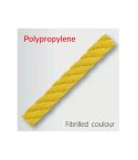 Polypropylene Fibrilled Threaded Rope Various Colours