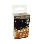 Silver Wire Warm White Lights - 40 LED