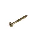 Zinc Yellow Single Pozi Countersunk Woodscrew - M3 x 16