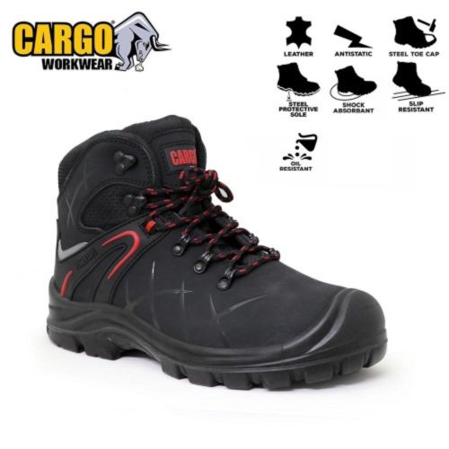 Buy a Cargo Red Bear Safety Boot S1P SRC Size 8 42 Online in