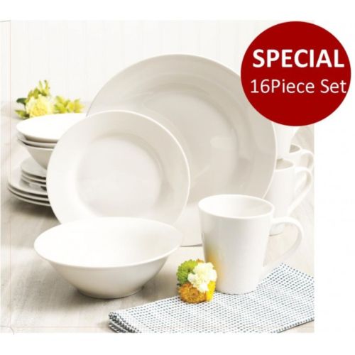 Buy a Special White Dinner Set 16 pieces Online in Ireland at Lenehans.ie Hardware for Generations