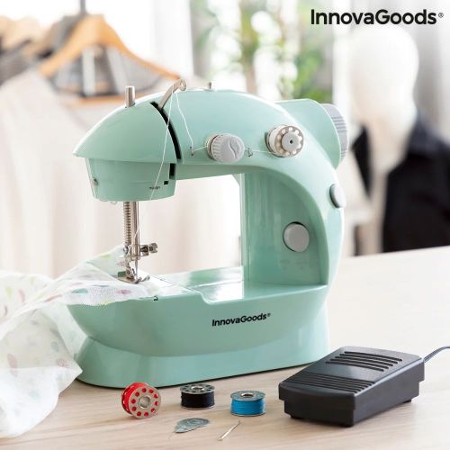 Buy a InnovaGoods Mini Portable Sewing Machine with LED Thread Trimmer and  Accessories Online in Ireland at  Your gadgets & utensils Expert