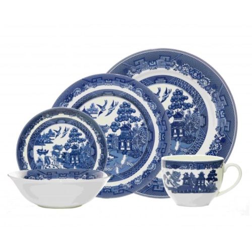 Buy a Blue Willow 20pce Set Online in Ireland at Lenehans.ie Your kitchen crockery Expert