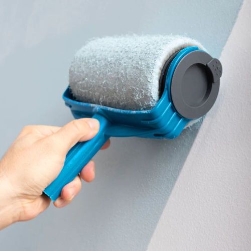 Spill proof paint shop roller