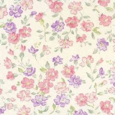 Roll Of 2 Metres Summer Blossom Design Self Adhesive Contact