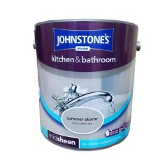 Johnstones Kitchen & Bathroom Midsheen Paint - Summer Storm 2.5L