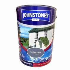 Johnstones Smooth Masonry Paint - Moher Slate 5L