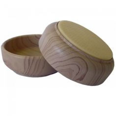 60mm Woodgrain Castor Cup(4