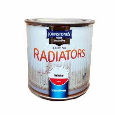 Johnstones Paint For Radiators - White Gloss 250ml
