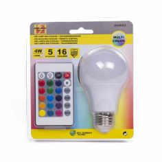 Bellson 4w Multi-Colour LED Lightbulb & Remote Control