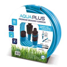 ProPlus Premium Braided Garden Hose & Fittings - 15m