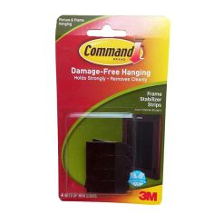 Command Hanging Frame Stabilizer Strips - 16 Black Mini Strips