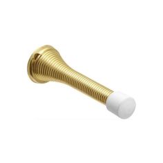 EB Brass Plated Spring Door Stop