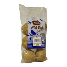 Kingfisher 6 Pack Wild Bird Suet Balls