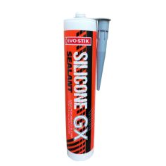 Evo-Stik Silicone GX Sealant - Grey 300ml