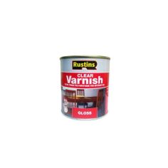 Rustins Polyurethane Clear Varnish - Gloss 500ml