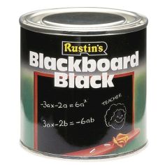 Rustins Quick Dry Blackboard Paint Black 500ml