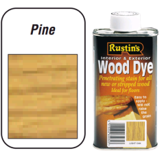 Rustins Wood Dye For Interior & Exterior - Pine 1L