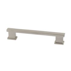 Satin Nickel Kensington D Handle - 128mm