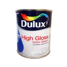 Dulux Aquatech High Gloss Stay White Paint - 750ml