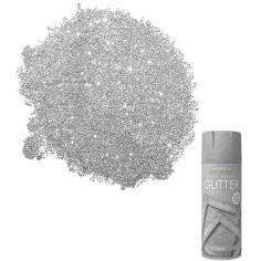Rust-Oleum Super Sparkly Silver Glitter Spray Paint - 400ml